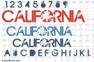 california fonts free